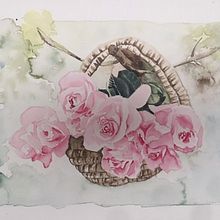 Mi Proyecto del curso: Técnicas experimentales de acuarela para principiantes por raquel ortiz. Watercolor Painting project by ortizraquel - 01.08.2020