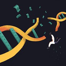 Un negocio genético | Forbes . Un proyecto de Dibujo, Diseño digital e Ilustración tradicional de Fran Pulido - 08.01.2020