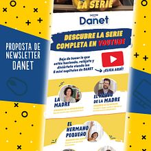Danet Newsletter. Design, Information Design, and Web Design project by Tiago Lopes - 07.09.2019