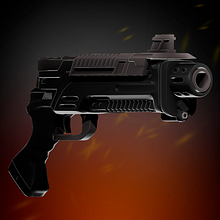 Weapon 1 - Hard Surface Study. 3D Design project by Miqueias Silva - 01.09.2020