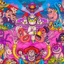 SIMETRIAS . Digital Illustration project by Ilustronauta - 01.09.2020