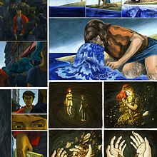 Noche eterna Ein Projekt aus dem Bereich Comic und Traditionelle Illustration von Kamui MG - 30.12.2019