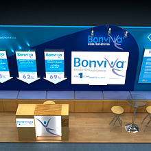 stand bonviva SEIOM-6X2. Een project van 3D e Interactief ontwerp van Miguel Ángel Rodríguez Sánchez - 10.01.2020