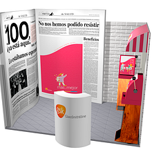 stand Augmentine Pediatría. Een project van 3D e Interactief ontwerp van Miguel Ángel Rodríguez Sánchez - 10.01.2020