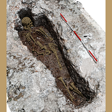 Simulación de yacimiento arqueológico tumba antropomorfa. Een project van 3D y Educatie van Miguel Ángel Rodríguez Sánchez - 10.01.2020