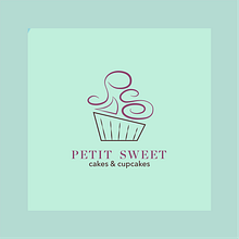 Petit Sweet. Br, ing, Identit, Design, Logo Design, and Graphic Design project by Macarena Giacoman - 01.10.2020