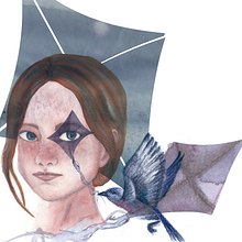 Mi Proyecto del curso: Retrato ilustrado en acuarela . Ilustrasi tradisional, Dan Lukisan Cat Air proyek oleh Claudia Yévenes Vitagliano - 01.10.2020
