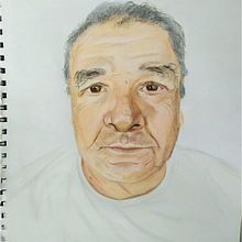 Mi Proyecto del curso:  Retrato realista con lápices de colores. Projekt z dziedziny R, sunek realist i czn użytkownika Daniel Orlando Diaz Beltran - 11.01.2020