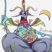Mi Proyecto del curso: Diseño de personajes: Demons in Technicolour. Character Design, 2D Animation, Concept Art, Creativit, Drawing, Digital Design, and Digital Illustration project by Felipe Vasconcelos - 01.11.2020