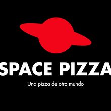 Space Pizza. Een project van  Ontwerp y Logo-ontwerp van Ezequiel Delaney - 13.01.2020