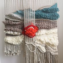 Mi Proyecto del curso: Introducción al macramé: creación de un tapiz decorativo. Projekt z dziedziny Craft,  Sztuki piękne, Design, Projektowanie wnętrz i Makrama użytkownika Amanda Ball Leonardi - 19.03.2020