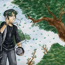 Mi Proyecto del curso: Ilustración en acuarela con influencia japonesa. Un progetto di Illustrazione tradizionale di Caged Art - 11.01.2020