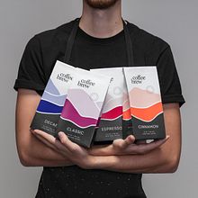 Coffee Brew. Br, ing & Identit project by the branding people - 09.23.2019