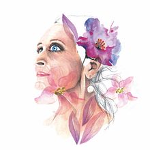 OTRO ROSTRO. Watercolor Painting project by Angélica Díaz - 01.12.2020
