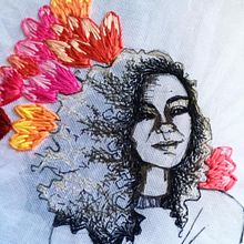 Mi Proyecto del curso: Creación de retratos bordados. Embroider project by mayta.rodriguez - 01.13.2020