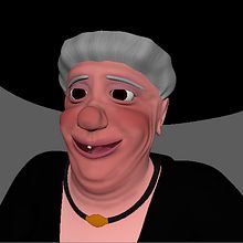 Mi Proyecto del curso: Rigging: articulación facial de un personaje 3D. Un projet de 3D, Animation 3D, Animation de personnages, Modélisation 3D , et Rigging de inesneiragarcia - 13.01.2020