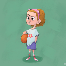 "You're really sayin' I cannot play with you?" Ein Projekt aus dem Bereich Concept Art, Design von Figuren, Traditionelle Illustration und Digitale Illustration von René Efraín Velázquez Tenreiro - 14.01.2020
