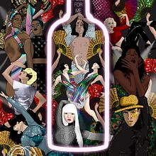 Ilustración para concurso Absolut 2019. Creativit, Art Direction, Design, Poster Design, and Digital Illustration project by Cristina Romano Rodriguez - 01.14.2019