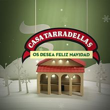 CASA TARRADELLAS-  Christmas animation. Un progetto di Animazione, Direzione artistica e Papercraft di noelia lozano cardanha - 14.01.2020