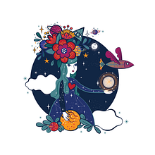 Mi Proyecto del curso: Ilustración para no ilustradores . Projekt z dziedziny Trad, c, jna ilustracja, Concept art, Ilustracja c, frowa i Ilustracje dla dzieci użytkownika Absurdismus - 15.01.2020