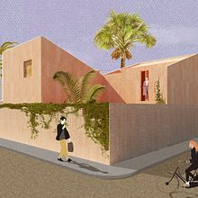 Mi Proyecto del curso: Representación gráfica de proyectos arquitectónicos . Design, Arhitectură, Arhitectură de interior, Colaj, Producție audiovizuală, animație 2D, Arhitectura digitală și Design digital de Lauren Sofía - 01.15.2020