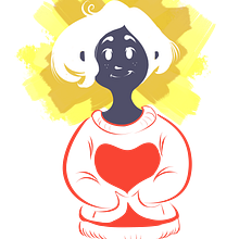 Flat Illustrations with lineart // Digitalart. Digital Illustration project by Laura Fernández Aguilar // DeLucilles - 04.15.2019