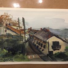 My project in Urban Landscapes in Watercolor course. Projekt z dziedziny Malowanie akwarelą użytkownika chloeslsmith - 15.01.2020