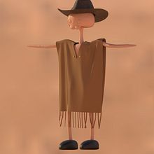 Rení Calavera. 3D, and 3D Modeling project by Albertinic Nedved - 01.15.2020
