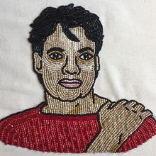 Juan Gabriel. Embroider project by Camila Rubio Erazo - 01.20.2019
