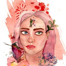 Mi Proyecto del curso: Retrato ilustrado en acuarela. Projekt z dziedziny  Sztuki piękne,  R, sunek, Portret, Trad, c, jna ilustracja i Malowanie akwarelą użytkownika Heidy Hernández Campos - 16.01.2020