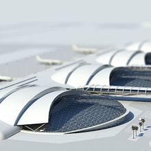 Khartoum Airport. 3D, Digital Architecture, and Digital Illustration project by Mariano Casla - 01.16.2020