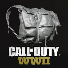 Call of Duty WWII DLC: Military Bag - High Poly. Een project van 3D, Videogame-ontwikkeling, Ontwerp van personages, 3D-karakterontwerp, Videogame-ontwerp,  3D-modellering y Videogames van David Chumilla - 16.01.2020