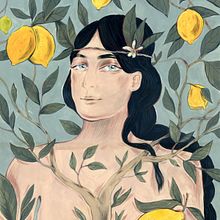 Sitrona . % Stiliana Mitzeva tarafından hazırlanan Akrilik Bo, Ve ama projesi - 09.16.2016