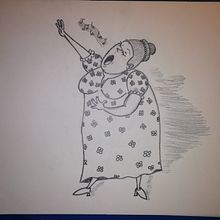 Mi Proyecto del curso: Una señora con mucho tono. Character Animation, Sketching, Comic, Pencil Drawing, Character Design, and Traditional illustration project by taniaguedesr - 01.16.2020
