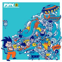 Dragon Ball ilustración fntk. Digital Illustration project by Christian López Prado - 01.16.2020