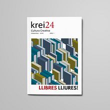 Revista Krei24|Cutura Creativa. Editorial Design, Graphic Design, T, and pograph project by Meritxell Gil - 01.27.2020
