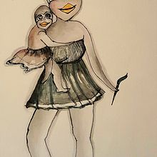 My project in Illustration Techniques to Unlock your Creativity course Ein Projekt aus dem Bereich Aquarellmalerei von salcevi - 17.01.2020