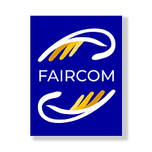 FAIRCOM, un proyecto europeo, tiene como objetivo  implementar una compensación justa y adecuada a las víctimas de delitos sexuales.. Projekt z dziedziny Br, ing i ident, fikacja wizualna, Projektowanie logot, pów i Projektowanie graficzne użytkownika Nat A. Narizhna - 17.01.2020