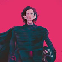 Kylo Ren  Ein Projekt aus dem Bereich Bildende Künste, Kino, Comic, Zeichnung und Porträtzeichnung von Rubén Jiménez "EL RUBENCIO" - 17.01.2020