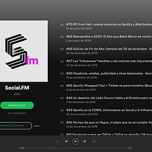 Social FM Podcast. Een project van  Muziek van Ana Marin - 18.01.2020