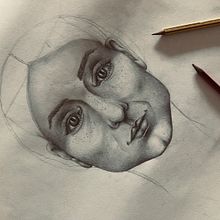 Cuerpo humano 1. Pencil Drawing, Portrait Drawing, and Realistic Drawing project by Ale Ubieta - 01.18.2020