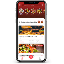 App Restaurante Delivery. UX / UI project by Conchi Guerrero - 01.18.2020