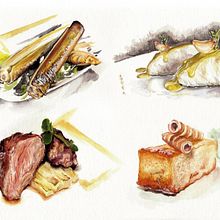 Ilustraciones comerciales. Traditional illustration, and Botanical Illustration project by Jon Ander Schwarz Sobron - 01.19.2020