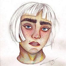 *PARA OSCAR* Mi Proyecto del curso: Retrato ilustrado en acuarela. Un projet de Illustration traditionnelle de Luis Alfredo Lopez Esquivel - 19.01.2020