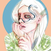 Mi Proyecto del curso: Retrato ilustrado en acuarela Ein Projekt aus dem Bereich Traditionelle Illustration, Botanische Illustration und Digitale Illustration von Clara R - 19.01.2020