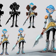 Character design-future soldier. Un progetto di Animazione, Animazione 2D, Belle arti, Arte concettuale, Disegno artistico, Direzione artistica, Illustrazione tradizionale e Illustrazione digitale di Iván Estepa Flores - 20.01.2020