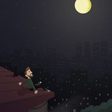 Madrid a la noche Ein Projekt aus dem Bereich Beleuchtungsdesign, Design von Figuren und Traditionelle Illustration von Alberto Camacho Gordaliza - 20.01.2020