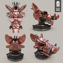 e-B04r - Modelo 3D. Direção de arte, Design digital, e Modelagem 3D projeto de Santiago Camacho - 21.01.2020