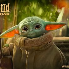 The Child (Baby Yoda). Un proyecto de Ilustración botánica e Ilustración digital de Oscar Martinez - 22.01.2020
