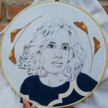 Mi Proyecto del curso: Creación de retratos bordados. Projekt z dziedziny  Haft użytkownika vanep3804 - 23.01.2020
